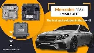 Mercedes FBS4 IMMO OFF emulator - ECU exchange MD1, MRD1.41