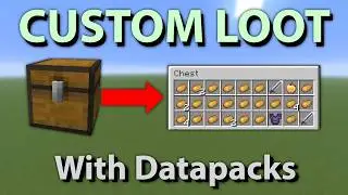 Make Your own Custom Loot Tables with Datapacks