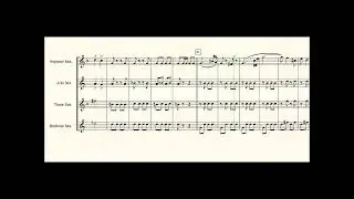 Lustspiel Overture for Saxophone quartet.