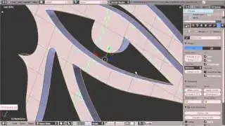 Видеоурок по Blender 2.5. Кривые