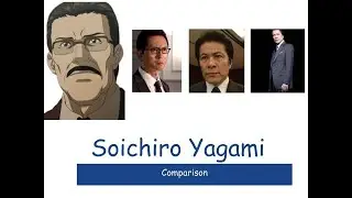 Soichiro Comparison: anime/Japanese live-action/musical (Death Note)