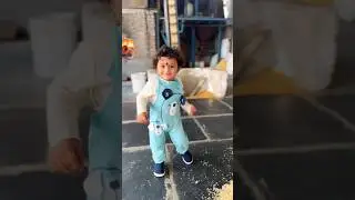 1year baby walking with out support #slowmotion #babyshorts #cutebaby #ytshorts #trending #viral