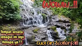 Wisata Goa Giri waterfall