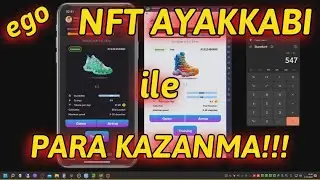 Ego Fitness | NFT ayakkabı ile yürüyerek / oyun oynayarak para kazanma | Detaylar...