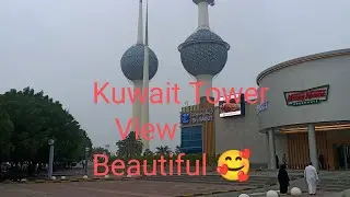 Marvelous View of kuwait tower#malik #official #sm 🥰🥰