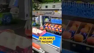 AI Takes Apple Packing to the Next Level #shorts #ai