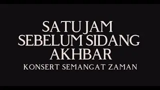Semangat Zaman ~ Behind the scene