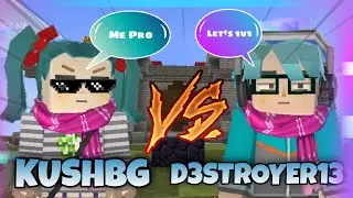 LEGENDARY DUEL D3STROYER13 VS KUSHBG 😵😱. | I WIN?? |BLOCKMANGO - BLOCKY MODS |