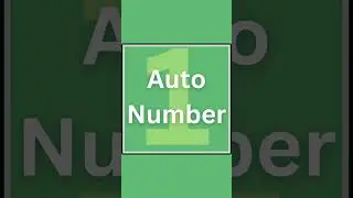 How to Add Automatic Serial Number with Formula in Excel ? 