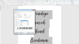 How to use OpenType Fonts in Microsoft Word
