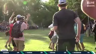 James Conrad Throw-in from 247 feet at Worlds hole 18
