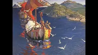 В музей - без поводка / Николай Рерих "Заморские гости"