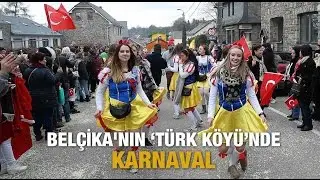 Belçika'nın ‘Türk köyü’nde karnaval
