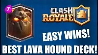 Best Lavahound And Bats Deck For Arena 6,7,8,9|Clash Royale