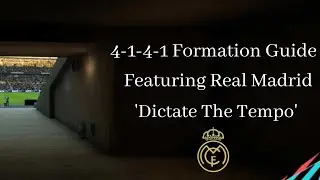 FIFA 21 Formation Guide 4-1-4-1 With Tactics And Instructions Featuring Real Madrid