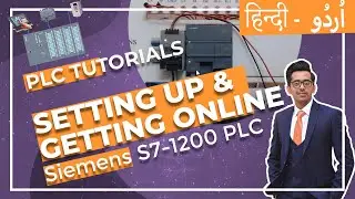 Siemens S7-1200 PLC Hardware Configuration & Ethernet Communication - Lesson 3 (Urdu/Hindi)