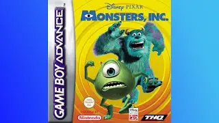 Disney-Pixar Monsters, Inc. | Full Walkthrough| No Commentary | Nintendo Game Boy Advance