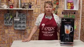 Настольный блендер. Режим колки льда. Можно взбивать горячие продукты. 600 ВТ