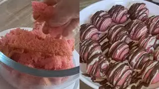 حلى من بواقي الكيك #بواقي_الكيك