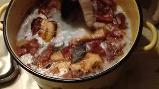 Бекон в луковой шелухе/ Дамское сало/ Семена овощей