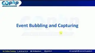 36 - JavaScript Events | Event Bubbling and Event Capturing