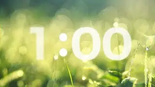 1 Minute Countdown Timer & Alarm [for work/study]