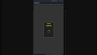 ‎Page loading Animation using HTML and CSS 