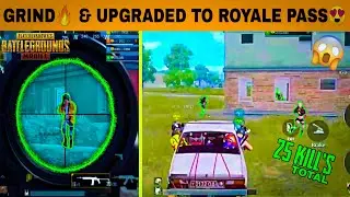Total 25 Kill's | Grind | Killing Every Squad | PUBG MOBILE | 1K Soon