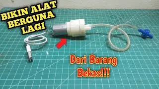 BIKIN ALAT BERMANFAAT DARI POMPA GALON BEKAS !!! #diy #experiment #elektronikakreatif
