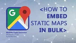 How to Embed Static Maps to Landing Pages
