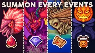 How to Summon All Terraria's Events - Terraria 1.4.4