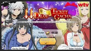 11 Draw Ticket Gacha - DanMachi Memoria Freese EN #77