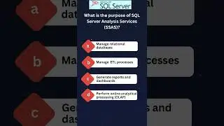 SQL Server Analysis Services (SSAS)  