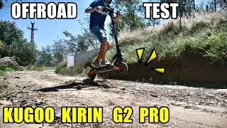 KUGOO KIRIN G2 Pro  - Offroad Short Test JUMP