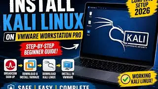 How to Install Kali Linux on VMware Workstation Pro (Complete Beginner Guide)
