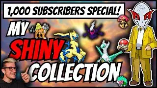 My shiny Pokémon collection - 1,000 subscribers special