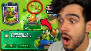 JOGUEI COM A NOVA RAINHA GOBLIN E AS 4 NOVAS CARTAS!! ATUALIZAÇÃO CLASH ROYALE