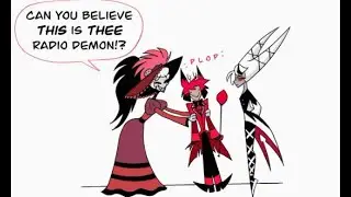 Alastor's First Meeting with Rosie | Hazbin Hotel Comic Dub