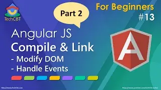 AngularJS Compile and Link - Part 2: DOM Manipulation and Event handling