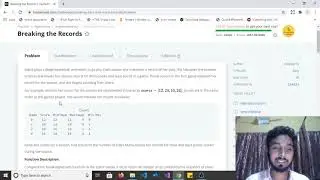 Solve Breaking The Record Problem on Hacker Rank using C#,