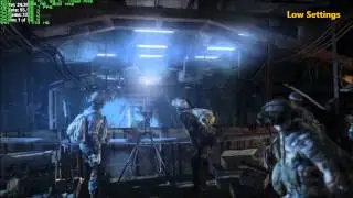 Metro Last Light Benchmark Asus X550LB (i5 4200U/GT 740M) [Low]