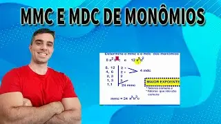 MMC E MDC DE MONÔMIOS