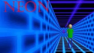 Baldi's basics neon texture pack 1.4.3 port - Baldi's basics mod