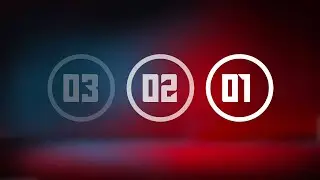 Countdown Timer (10 Second) Green Screen Animation 2021