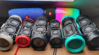 JBL Connect+ PARTY!!! (JBL Charge 4 vs. JBL Flip 4 vs. JBL Charge 3 vs. JBL Pulse 3) BASS TEST !!!