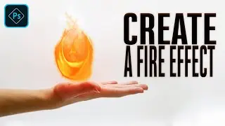 How to create a flame or Fire On Hand in Photoshop? | Viral Video Boy