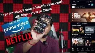 Free Amazon Prime Video with JIO Plan - How to Claim