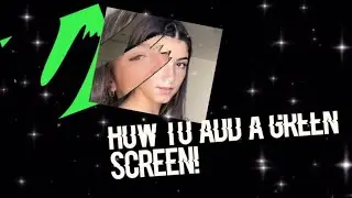 HOW TO PUT A GREEN SCREEN OVERLAY \\ VIDEO STAR