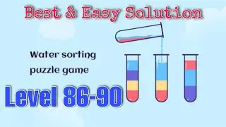 SortPuz Level 86-90 | Android Games | SortPuz: Water Color Sort Puzzle Games