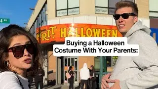 Buying a Halloween Costume With Your Parents: